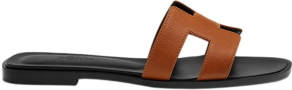 Hermès Oran sandals in EPSOM leather 