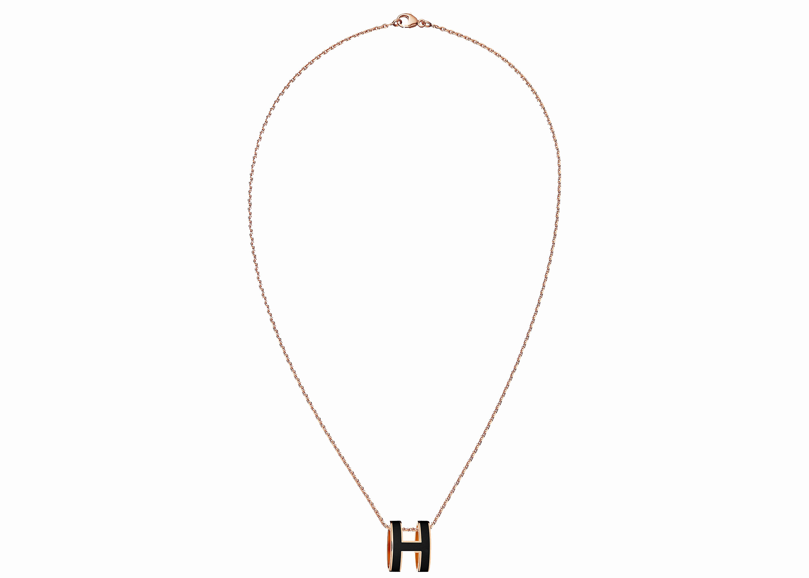 HERMÈS Buy Hermes mini pop h necklace GHW. Brand new at Ubuy India