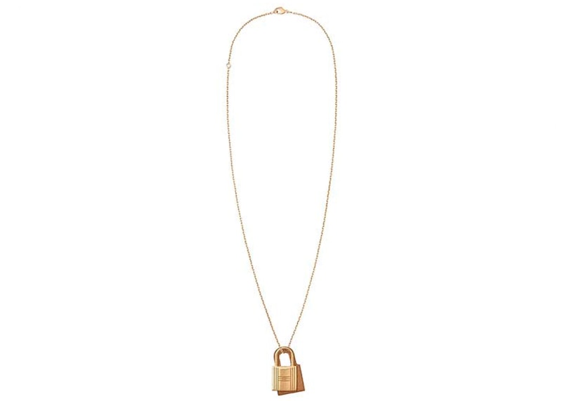 HERMES O Kelly keepin Necklace