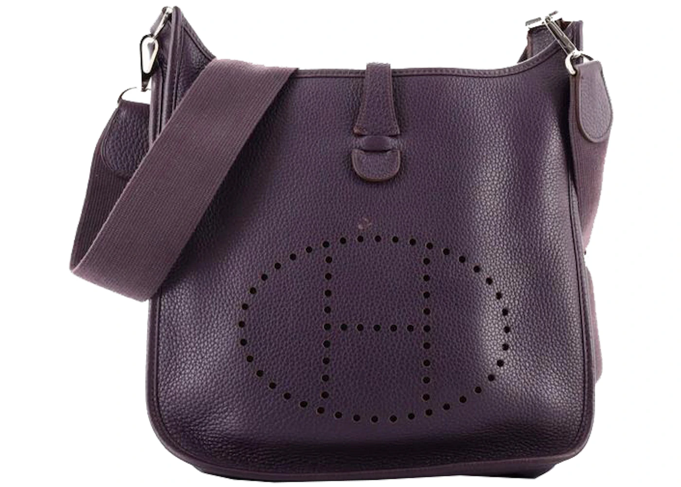 Hermes evelyne bag purple Clearance