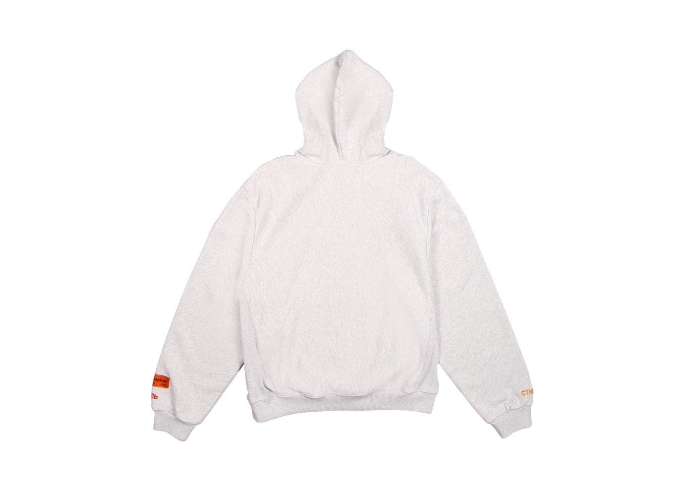 Heron Preston CTNMB Mel Egg Hoodie Melange Grey