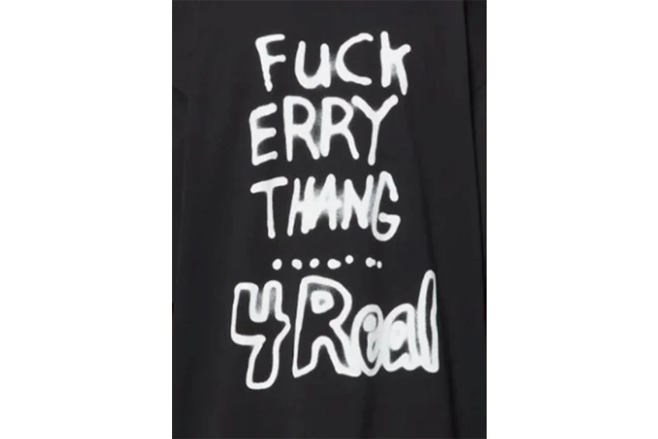 Heron Preston F Errythang T-Shirt Black/White