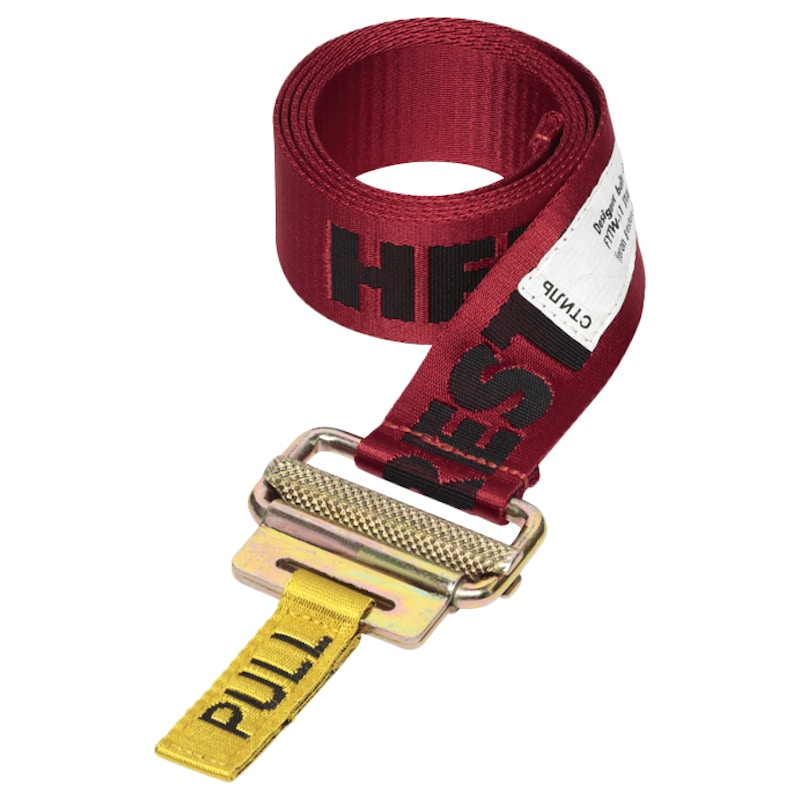 Heron Preston HBX Jacquard Tape Belt (SS19) Orange Hombre - SS19 - ES