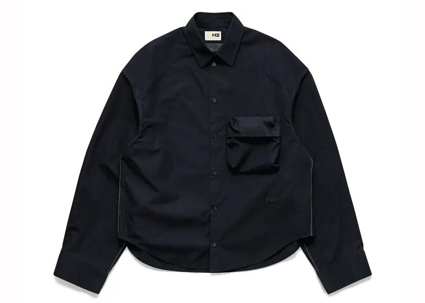 Heron Preston H&M Boxy Shirt Black Men's - SS24 - US