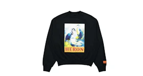 Heron Preston Halftone Heron Crewneck Black/Navy Blue