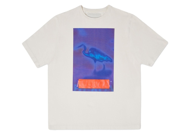 Heron Preston Heron Censored Tee T-Shirt White/Navy Blue Men's