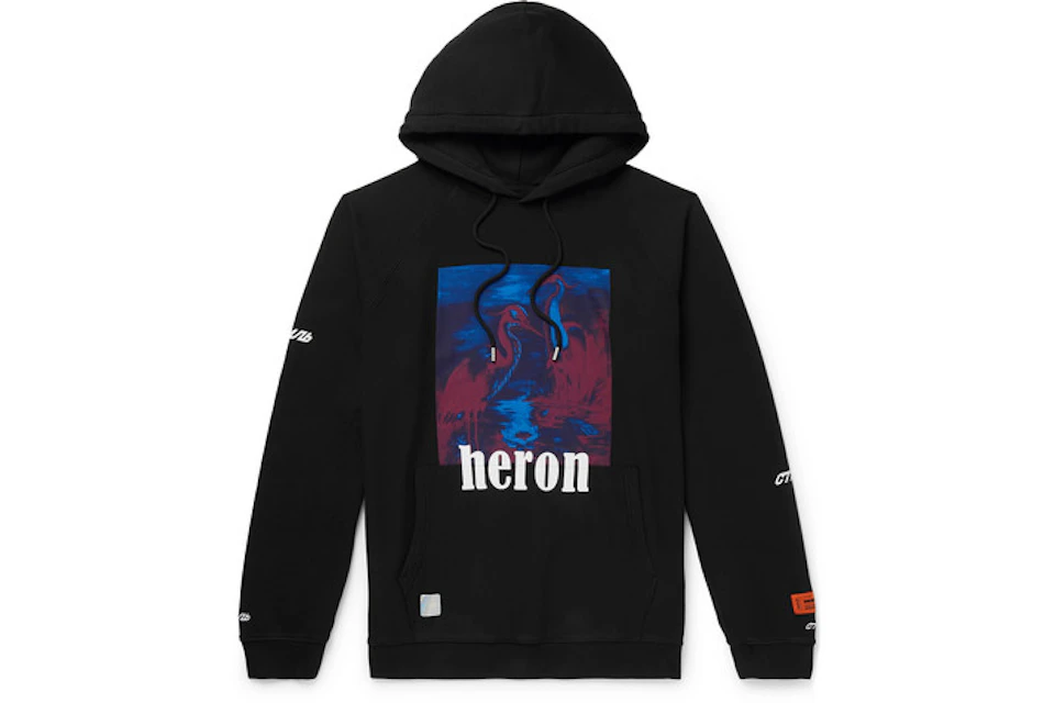 Heron Preston Heron Graphic Hoodie Black/Multicolor