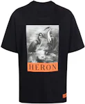 Heron Preston Herons Sketch Oversized T-Shirt Black/White/Orange
