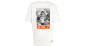 Heron Preston Herons Sketch Oversized T-Shirt White/Black/Orange