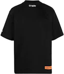 Heron Preston Logo Patch Mockneck T-Shirt Black