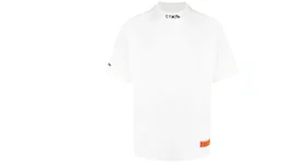 Heron Preston Logo Patch Mockneck T-shirt White