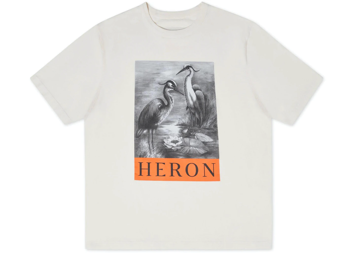 Heron Preston NF Heron BW SS T-Shirt White/Black Men's - SS23 - US