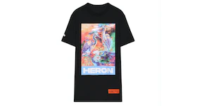Heron Preston Print Oversized T-shirt Black