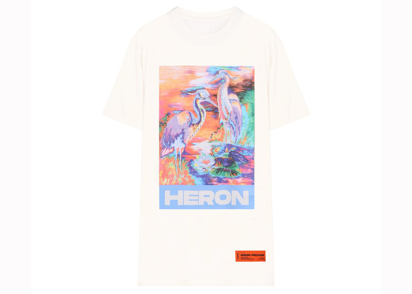 トップスHeron Preston Print Oversized T-shirt 新品