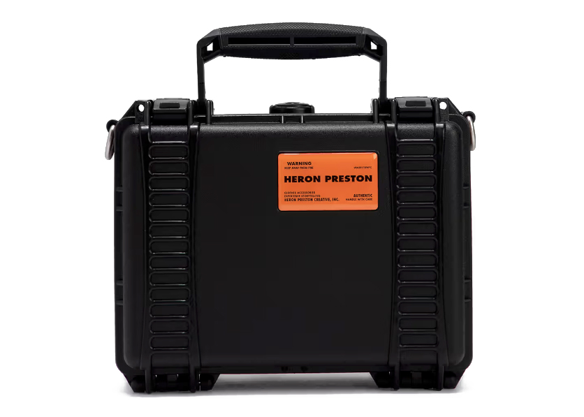 Heron Preston Tool Box Bag Black Orange