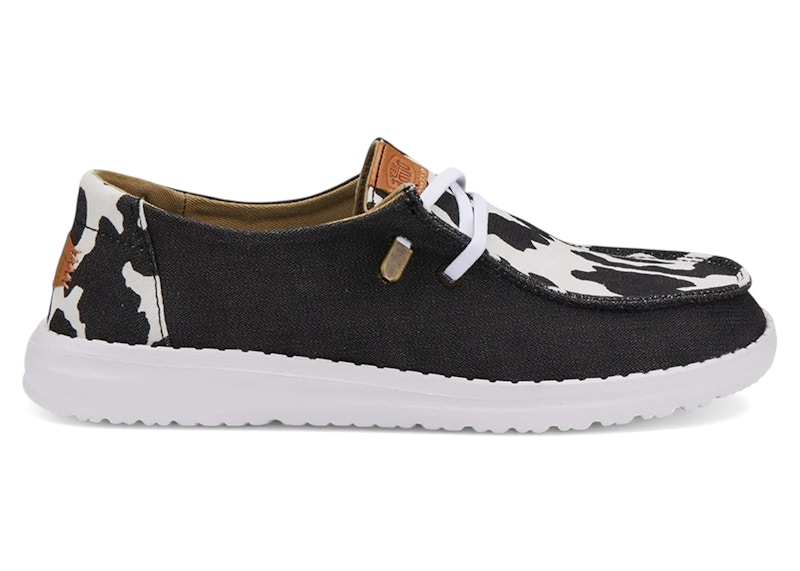 【25％OFF】 - (Women's) Cow Black Animal Wendy Dude Hey 41037-0HO JP - エクササイズグッズ