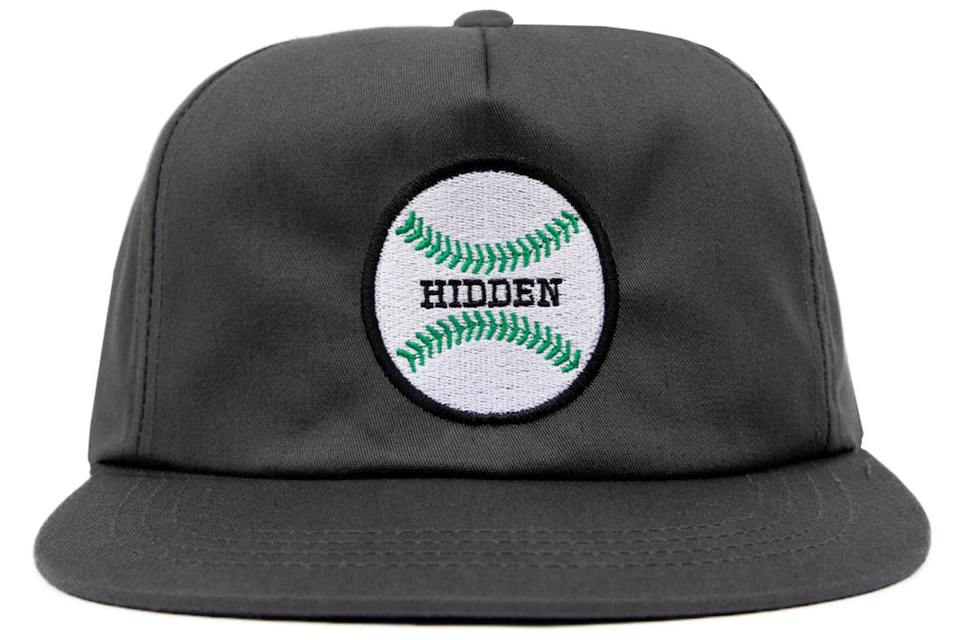 Hidden NY Baseball Hat Grey