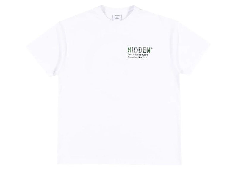 XL HIDDEN® Botanical Tee - White