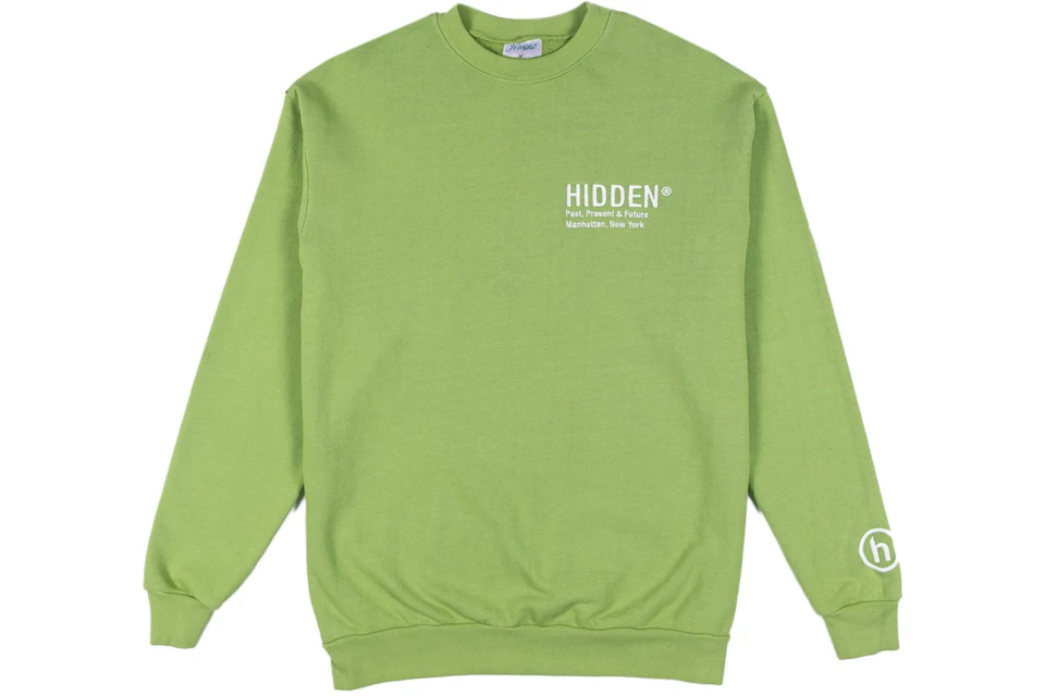 Hidden NY Crewneck Sweatshirt Lime