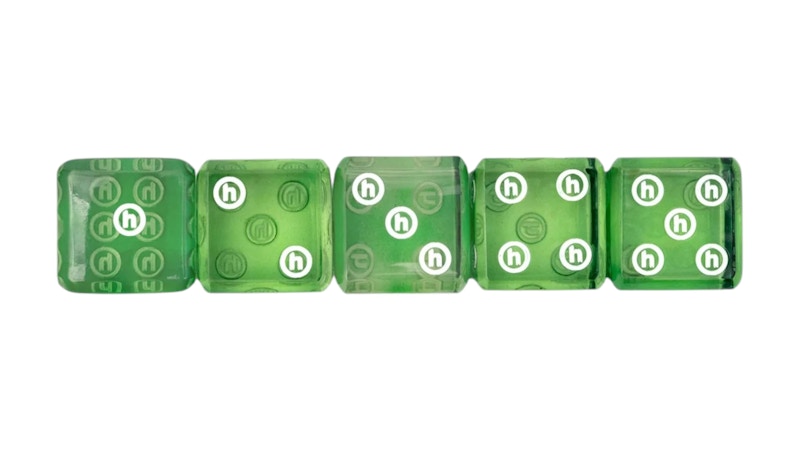 Hidden NY Dice Set Green Men's - SS25 - US