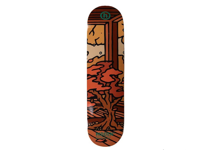 Hidden NY Future Skateboard Deck Orange/Multi KR