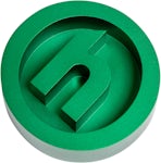 Hidden NY H Logo Ash Tray Green