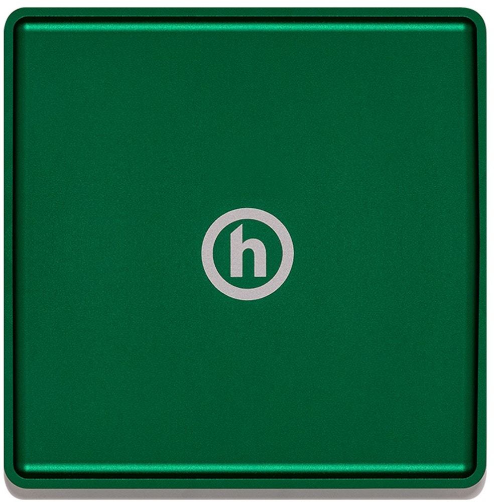 Hidden Ny H Logo Serving Tray Green Ss21