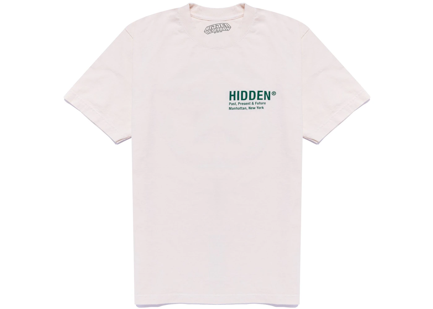 Hidden Ny H Logo Tee Natural Fw Hidden Ny H Logo Tee Natural Fw