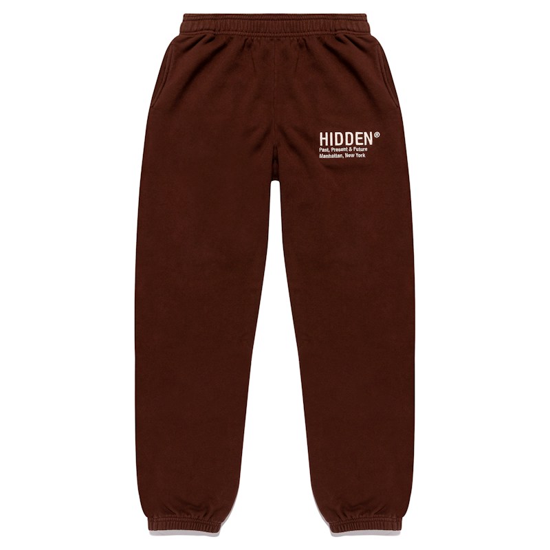 Hidden NY Logo Sweatpant Chocolate
