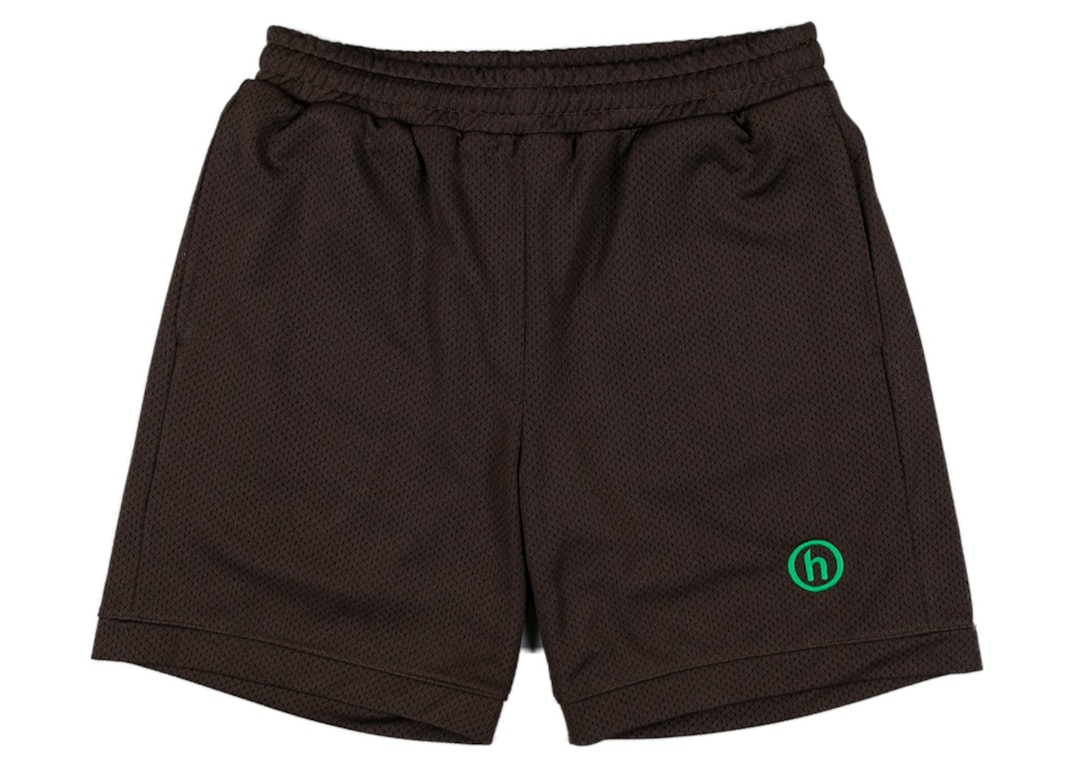 Pre-owned Hidden Ny Mesh Short (fw21) Brown