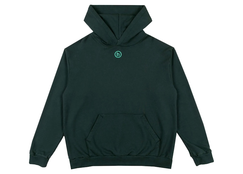 Hidden NY Mini Logo Hoodie Dark Green Men's - FW22 - US