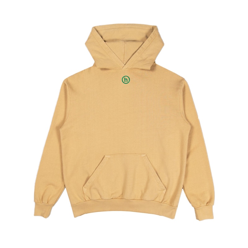 Hidden NY Mini Logo Hoodie Tan Men's - SS21 - US