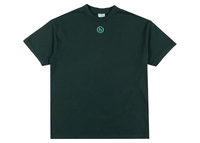 Pre-owned Hidden Ny Men's  Mini Logo Tee Shirt In Dark Green