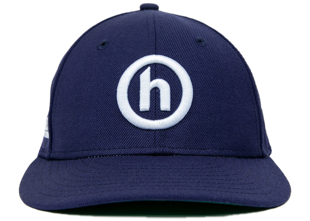 BlueHidden NY H logo New Era Fitted Blue