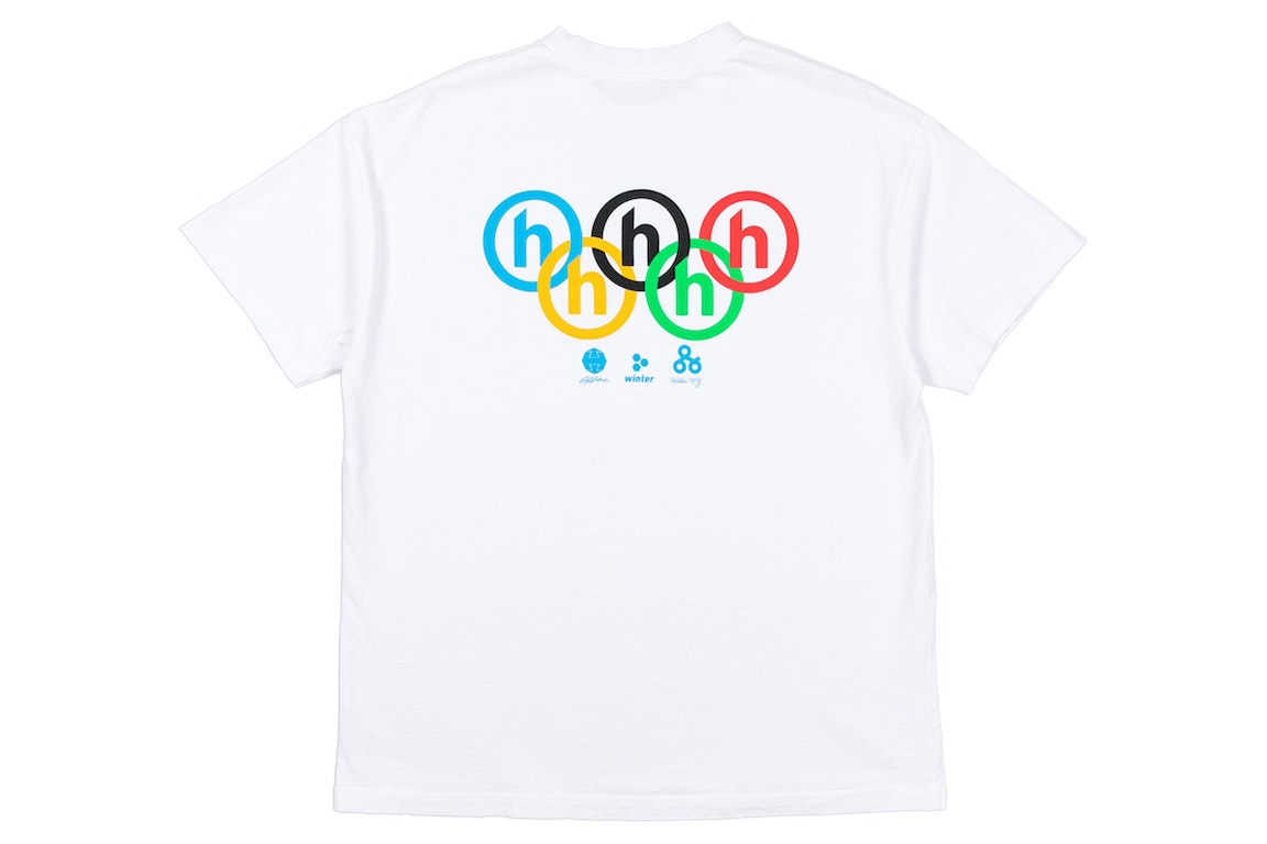Pre-owned Hidden Ny Rings Tee White