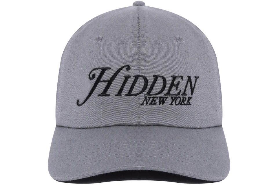 Hidden NY Script Hat Grey