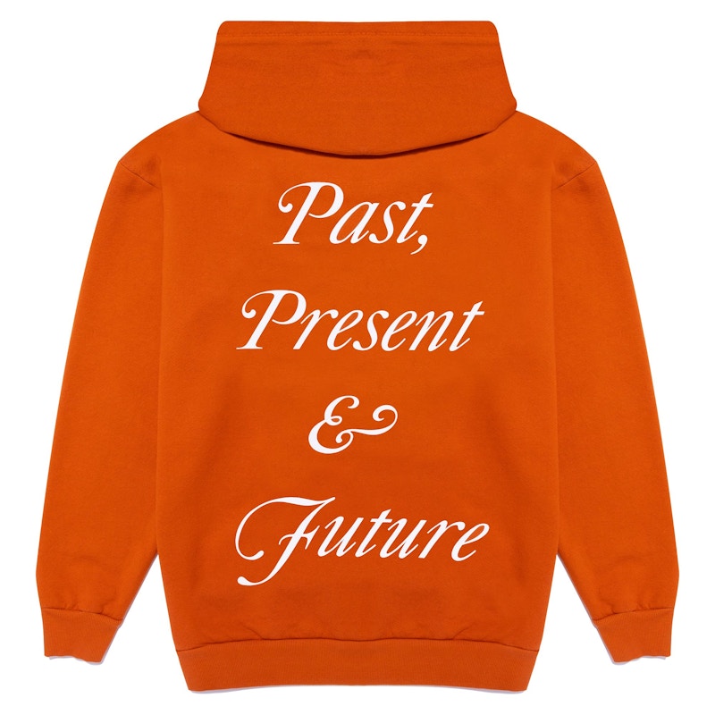 Hidden NY Script Hoodie Orange Men's - FW20 - GB