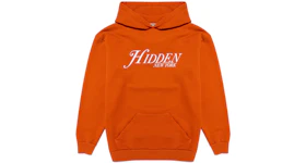 Hidden NY Script Hoodie Orange