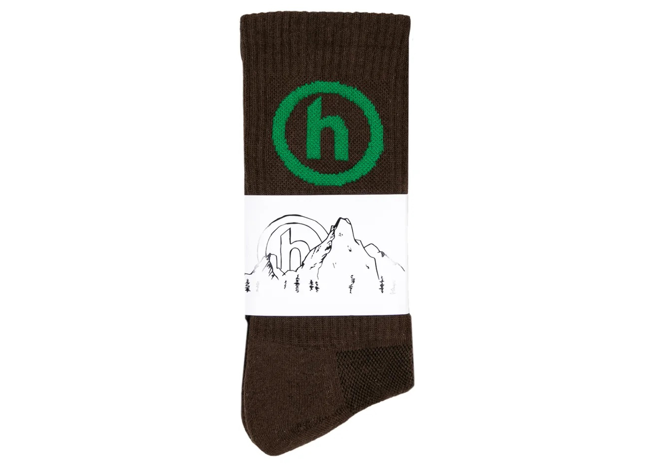 Hidden NY Socks Socks Brown/Green