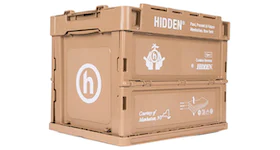Hidden NY Stackable Mini Crate Tan