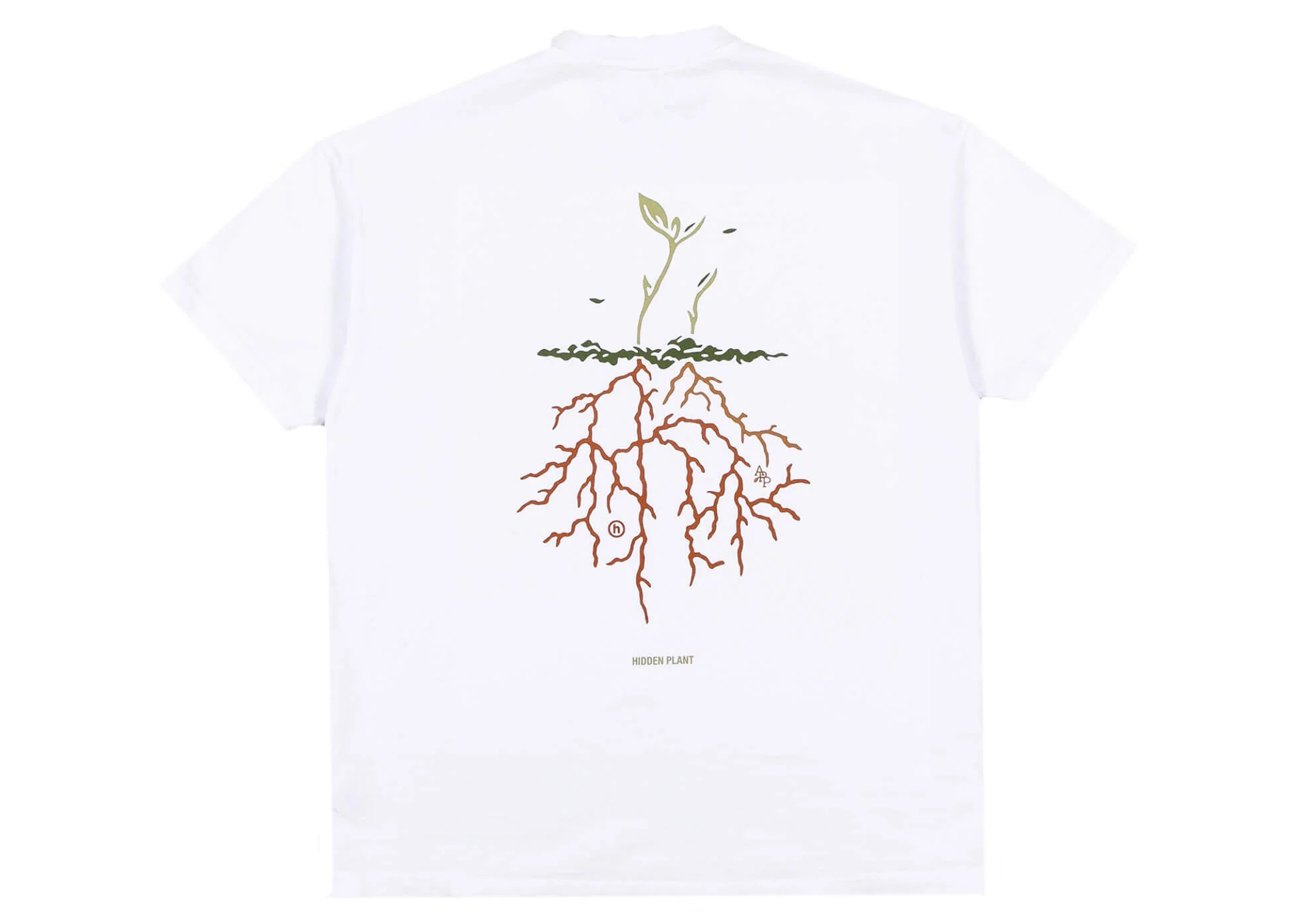 Hidden NY x APLASTICPLANT Tee White Men's - FW22 - US