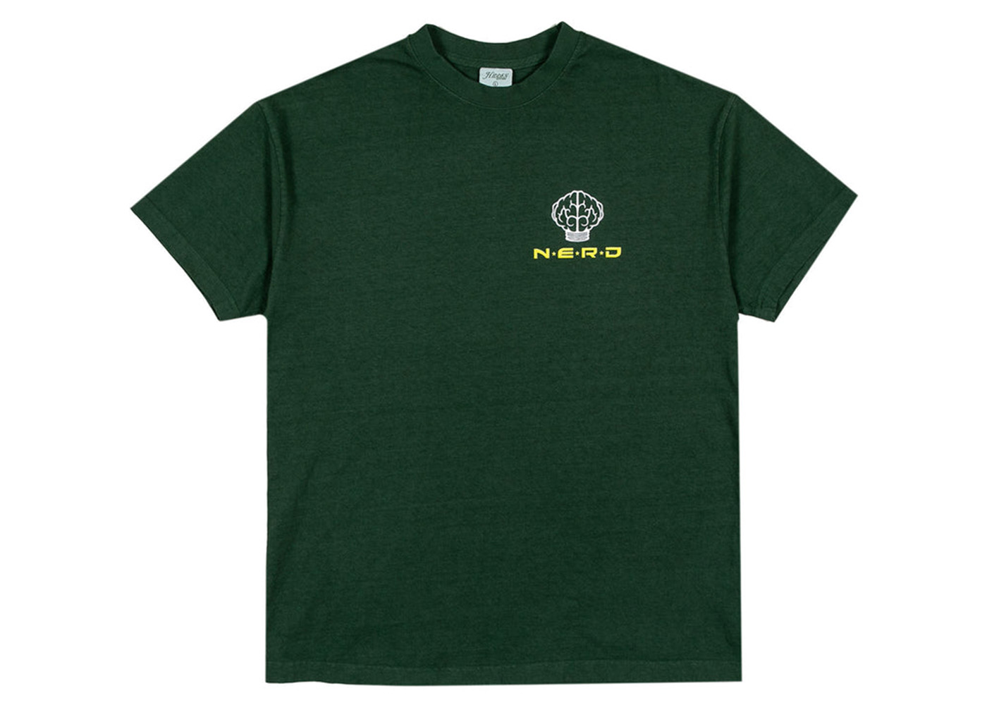 Hidden NY x N.E.R.D Brain Logo T-shirt Green - FW22 メンズ - JP