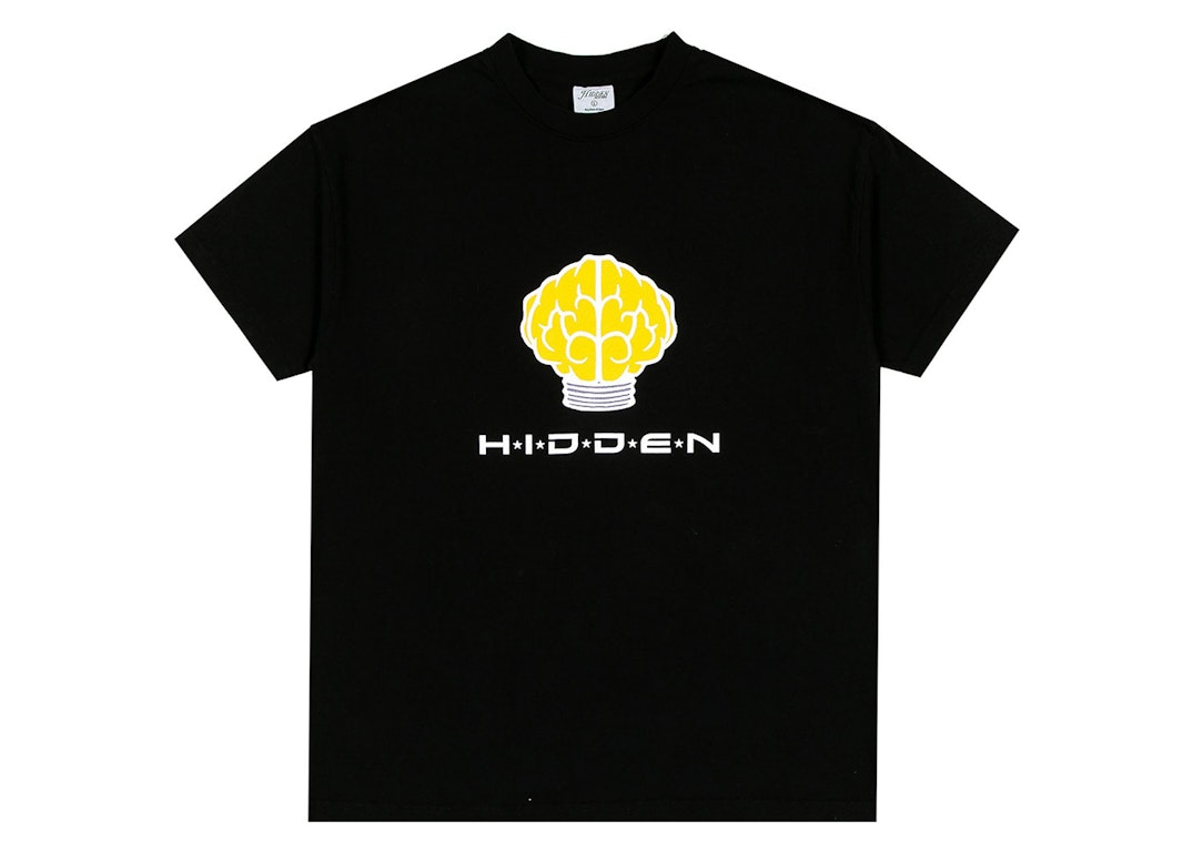 Pre-owned Hidden Ny X N.e.r.d Brain T-shirt Black