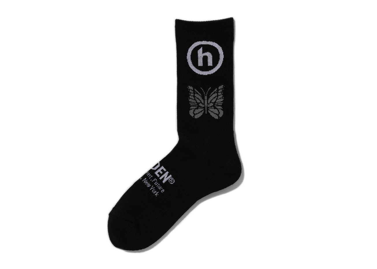 Hidden NY x Needles Jacquard Socks Black