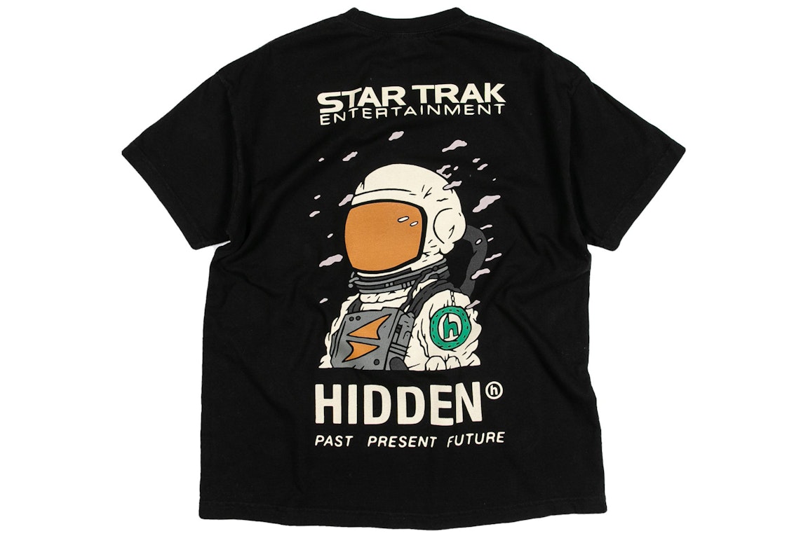 Pre-owned Hidden Ny X Star Trak Spaceman Tee Black