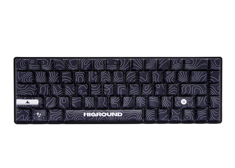 Higround BLACKICE Basecamp 65 Keyboard Black/White - US