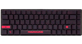 Higround Basecamp Series Lavarock Keyboard Red/Black