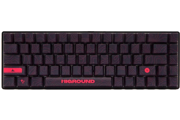 Higround Basecamp Series Lavarock Keyboard Red/Black