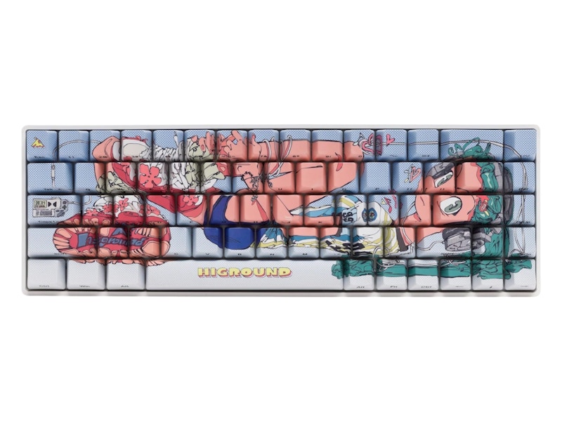 Higround Elise Basecamp 65+ Keyboard Pink/Blue