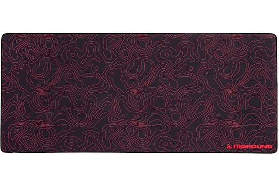 Higround Lavarock Mousepad Black/Red